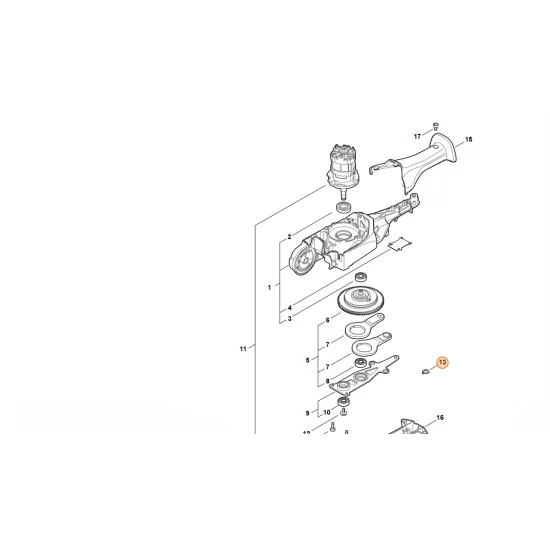 STIHL  Pierścień zabezpieczający 7x1 9452 621 0157